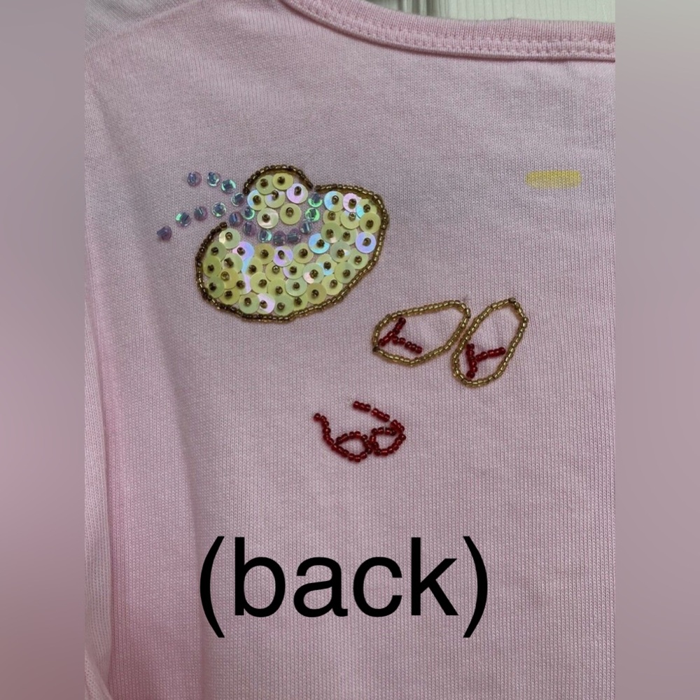 395 // Quacker Factory NWOT Beaded Beach Ladies // XL - Picture 4 of 8
